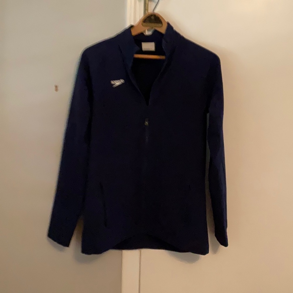Speedo sports jacket in navy blue